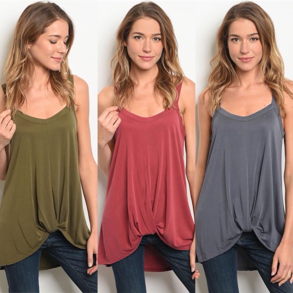 NWOT Grey tank
